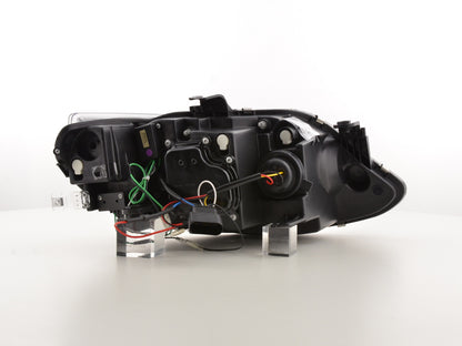 Scheinwerfer Set Daylight LED TFL-Optik Seat Ibiza 6J Bj. ab 2012 chrom