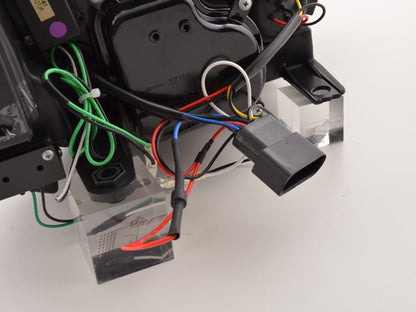 Scheinwerfer Set Daylight LED TFL-Optik Seat Ibiza 6J Bj. ab 2012 chrom