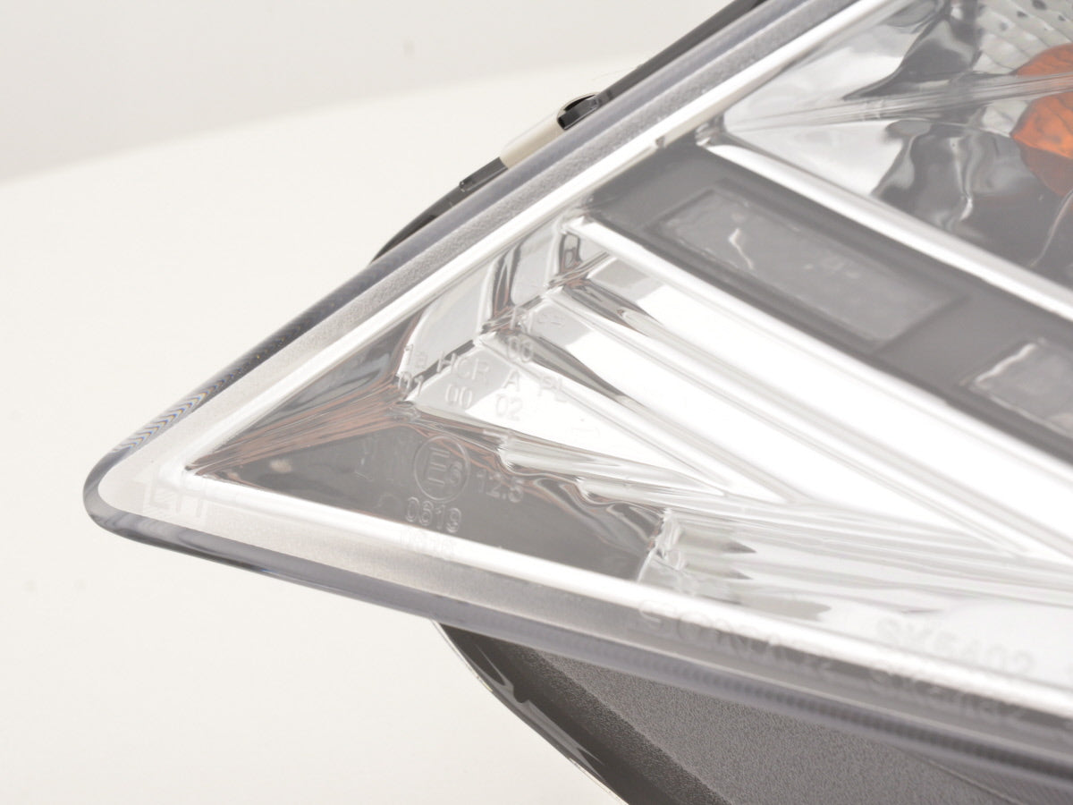 Scheinwerfer Set Daylight LED TFL-Optik Seat Ibiza 6J Bj. ab 2012 chrom