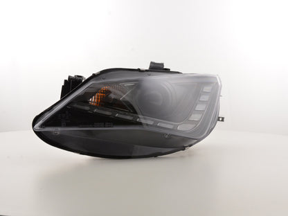 Scheinwerfer Set Daylight LED TFL-Optik Seat Ibiza 6J Bj. ab 2012 schwarz