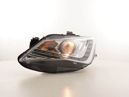 Scheinwerfer Set Daylight LED Tagfahrlicht Seat Ibiza 6J Bj. ab 2012 chrom