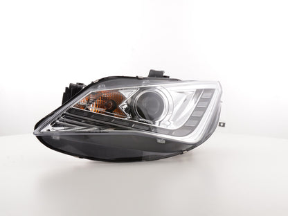 Scheinwerfer Set Daylight LED Tagfahrlicht Seat Ibiza 6J Bj. ab 2012 chrom