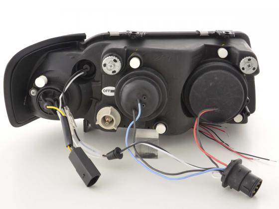 Scheinwerfer Set Audi A3 Typ 8L Bj. 96-00 schwarz