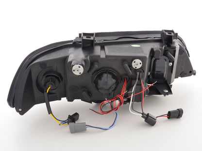 Scheinwerfer Set BMW 5er Typ E39 Bj. 95-00 schwarz