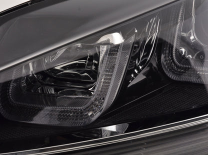 Scheinwerfer Set Daylight LED Tagfahrlicht VW Golf 7 Bj. ab 2012 schwarz/chrom