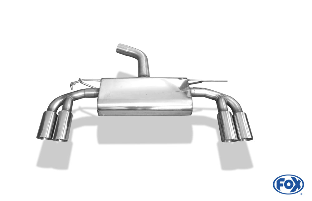 FOX Seat Leon 5F Endschalldämpfer rechts/links - 2x80 type 25 rechts/links