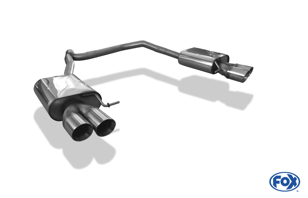 FOX Seat Leon 5F ST - Einzelradaufhängung Endschalldämpfer rechts/links - 2x90 Typ 25 rechts/links