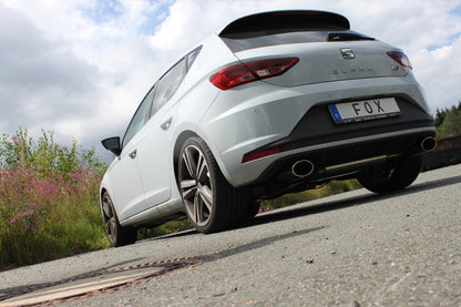 FOX Seat Leon 5F Cupra Endschalldämpfer Ausgang rechts/links - 140x90 Typ 44 rechts/links