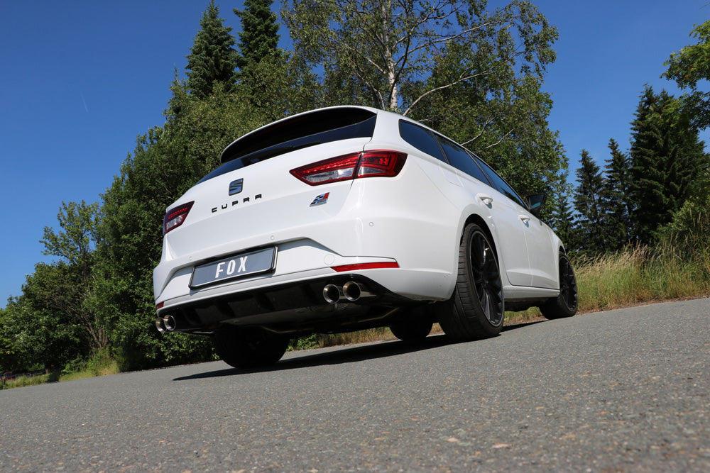 FOX Seat Leon 5F ST - Cupra 265/280/290 Endschalldämpfer rechts/links - 2x80 Typ 25 rechts/links