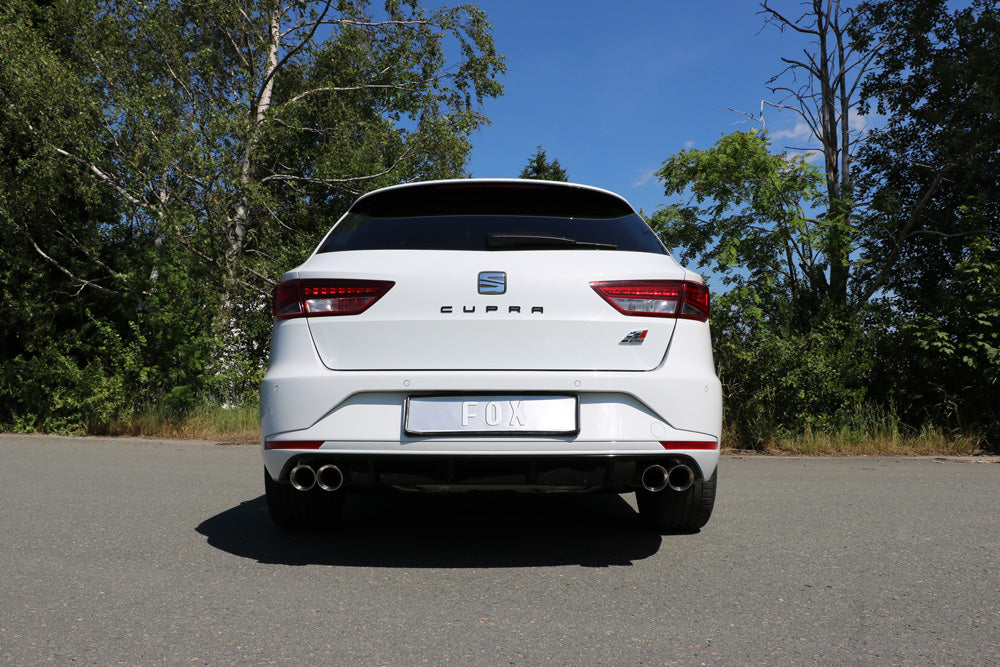 FOX Seat Leon 5F ST - Cupra 265/280/290 Endschalldämpfer rechts/links - 2x80 Typ 25 rechts/links