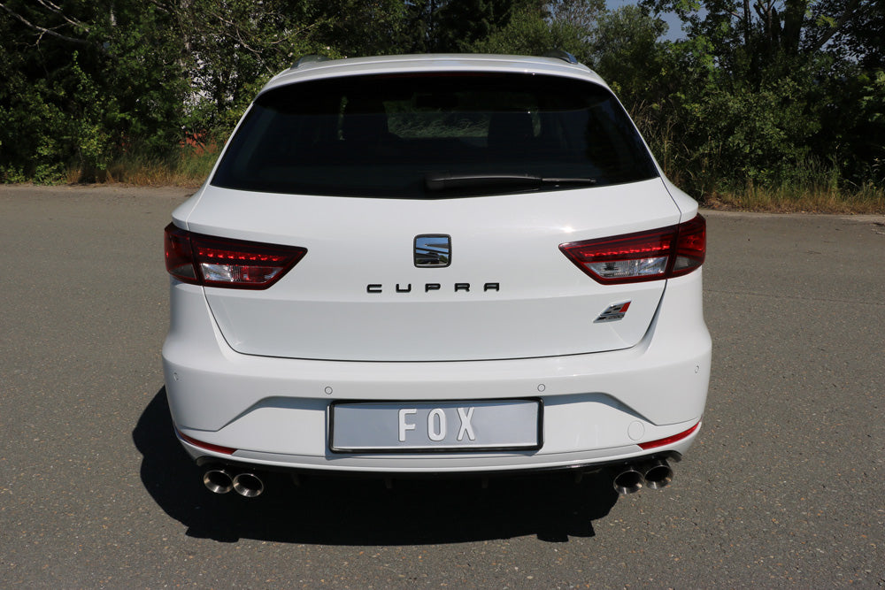 FOX Seat Leon 5F ST - Cupra 265/280/290 Endschalldämpfer rechts/links - 2x80 Typ 25 rechts/links