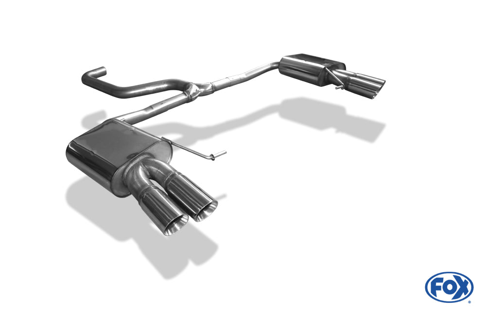 FOX Seat Leon 5F ST - Cupra 265/280/290 Endschalldämpfer rechts/links - 2x80 Typ 25 rechts/links