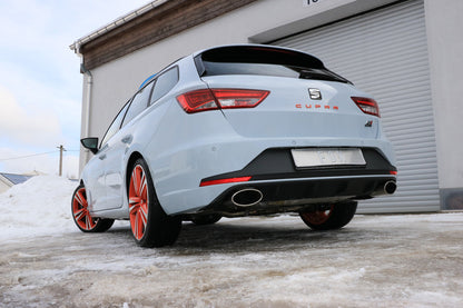 FOX Seat Leon 5F ST - Cupra 290 mit OPF Halbanlage ab OPF Ausgang rechts/links - 160x90 Typ 38 rechts/links