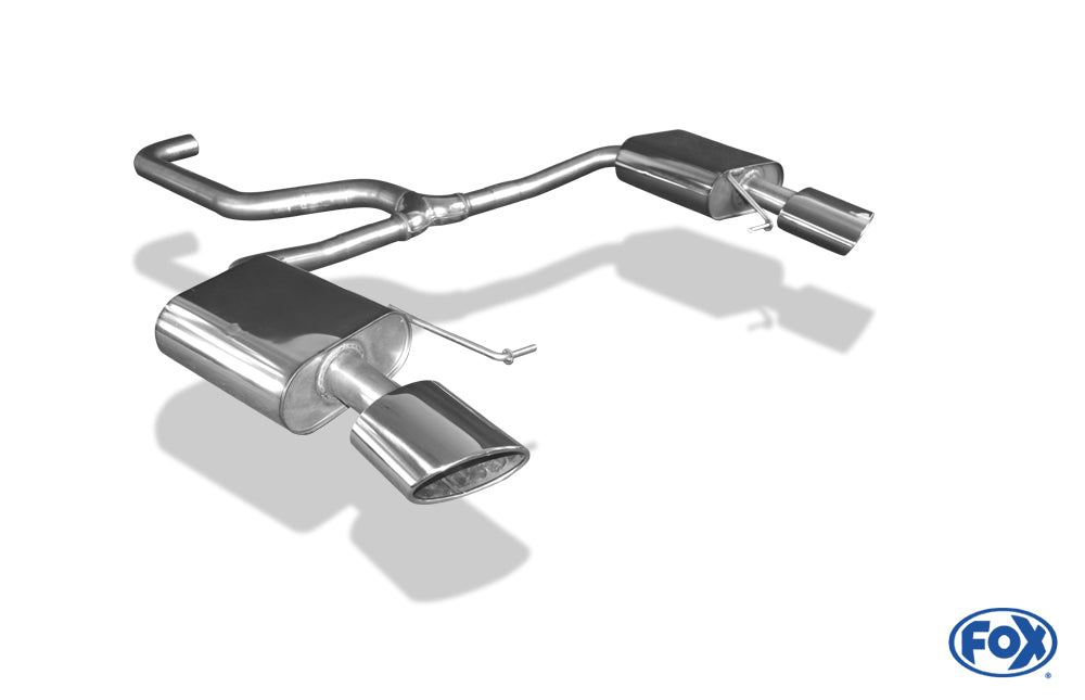 FOX Seat Leon 5F ST - Cupra 300 Endschalldämpfer rechts/links - 160x90 Typ 38 rechts/links