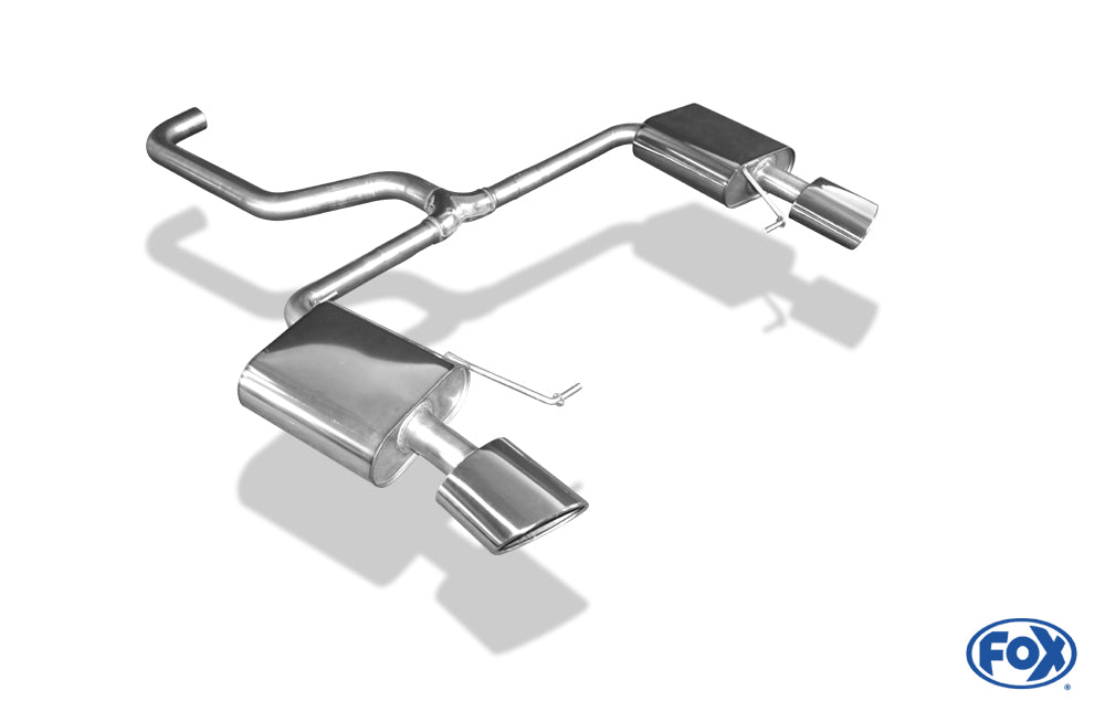 FOX Seat Leon 5F ST - Cupra 300 Endschalldämpfer rechts/links - 160x90 Typ 38 rechts/links