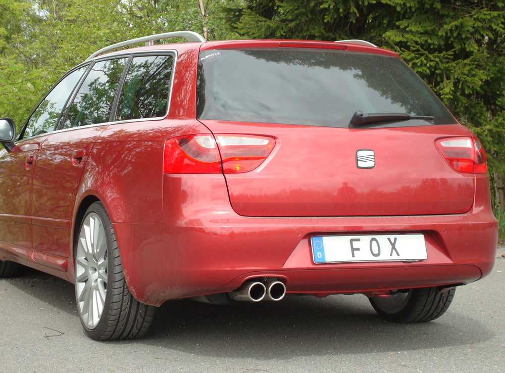 FOX Seat Exeo 3R - Limousine/ Kombi (ST) Endschalldämpfer - 2x80 Typ 16