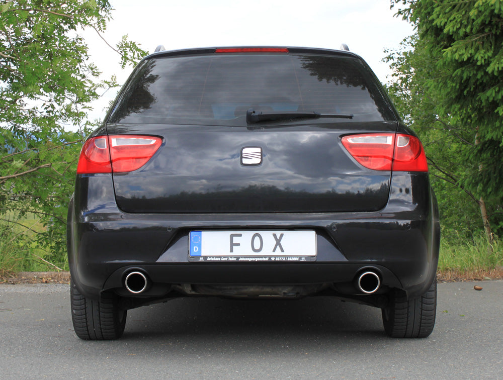 FOX Seat Exeo 3R - Limousine/ Kombi (ST) Endschalldämpfer Ausgang rechts/links - 1x90 Typ 16 rechts/links