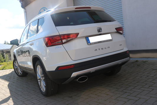 FOX Seat Ateca 5FP - 4x4 Endschalldämpfer - 160x90 Typ 38