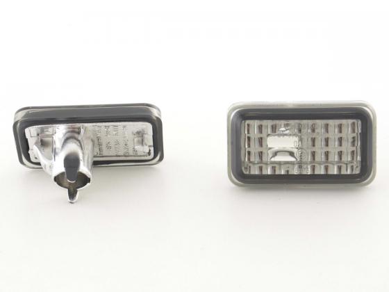 Seitenblinker Blinker Set VW Golf 2, schwarz