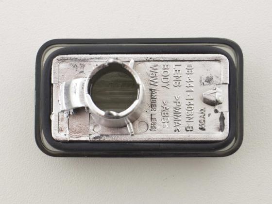 Seitenblinker Blinker Set VW Golf 2, schwarz