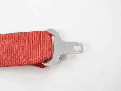 Hosenträgergurt 5-Punkt Gurt Renngurt universal rot