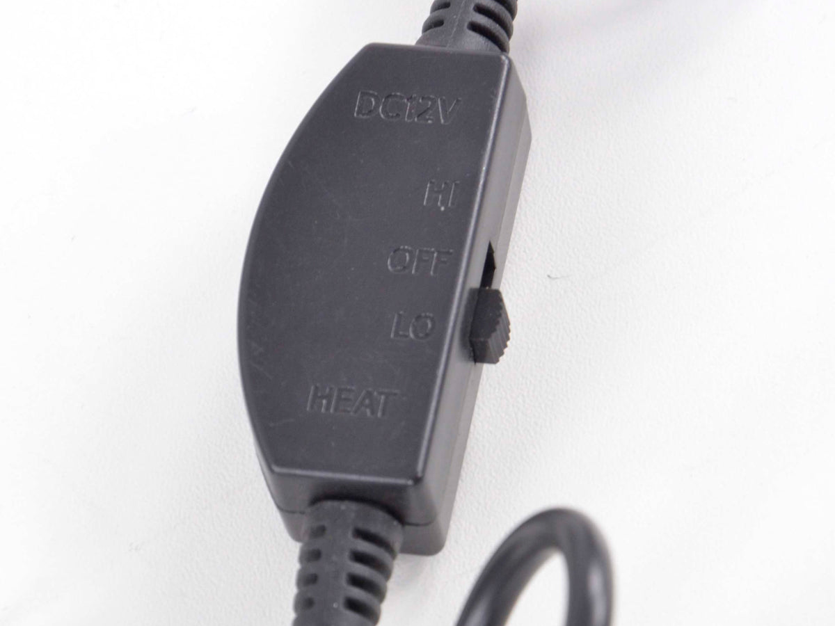 Sitzauflage mit Sitzheizung schwarz