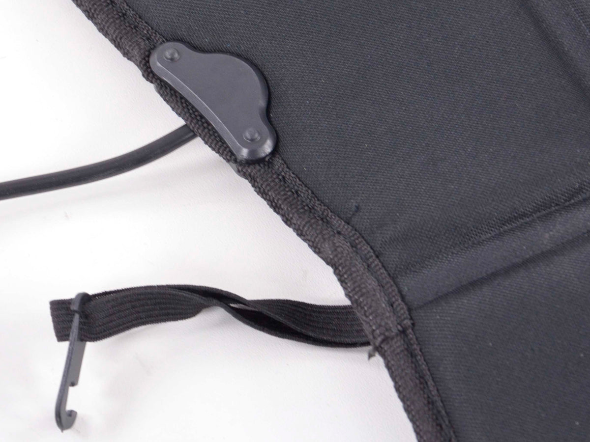 Sitzauflage mit Sitzheizung schwarz