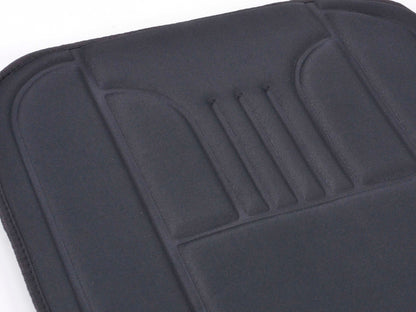 Sitzauflage mit Sitzheizung schwarz