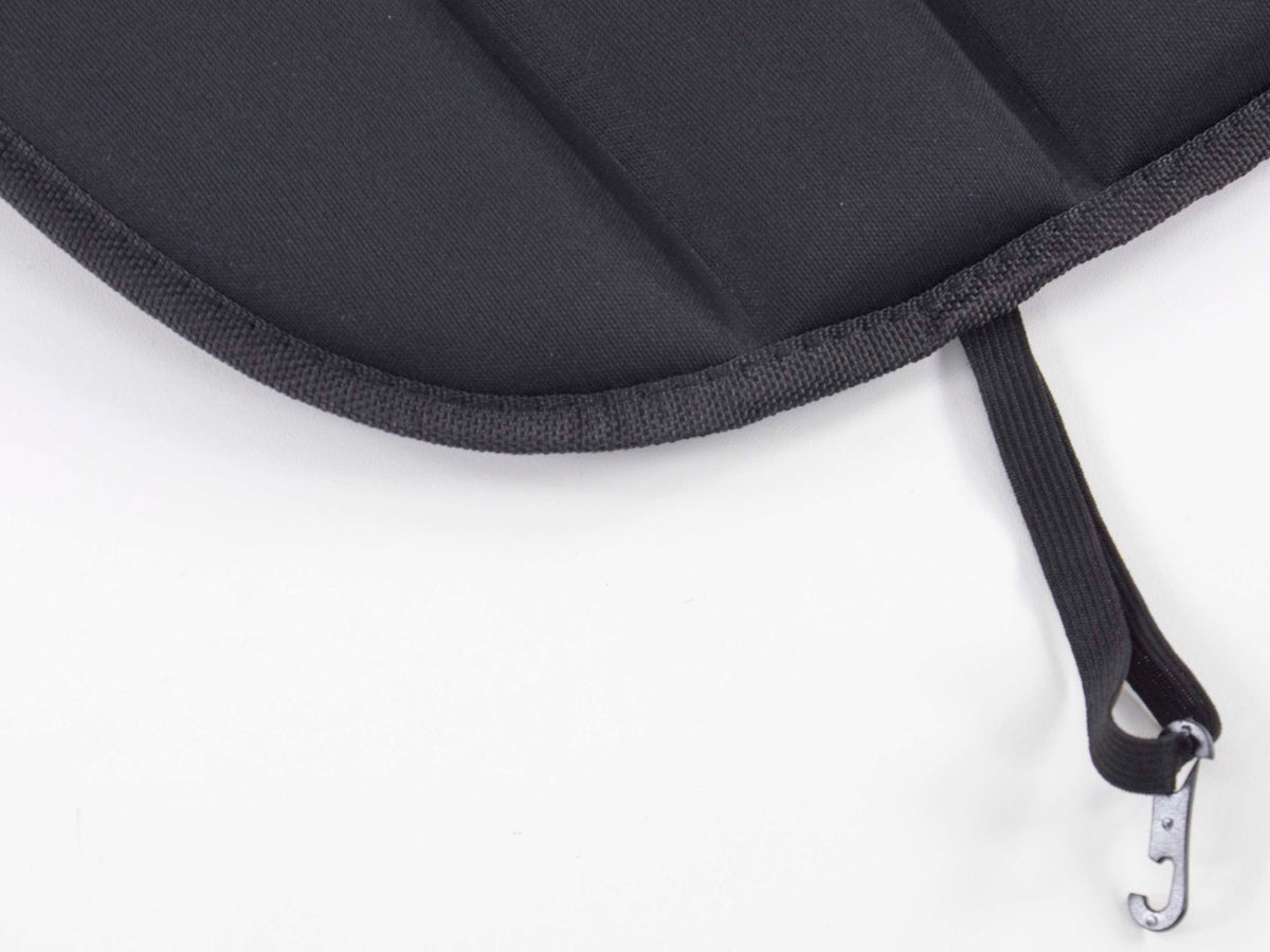 Sitzauflage mit Sitzheizung und Massagefunktion schwarz