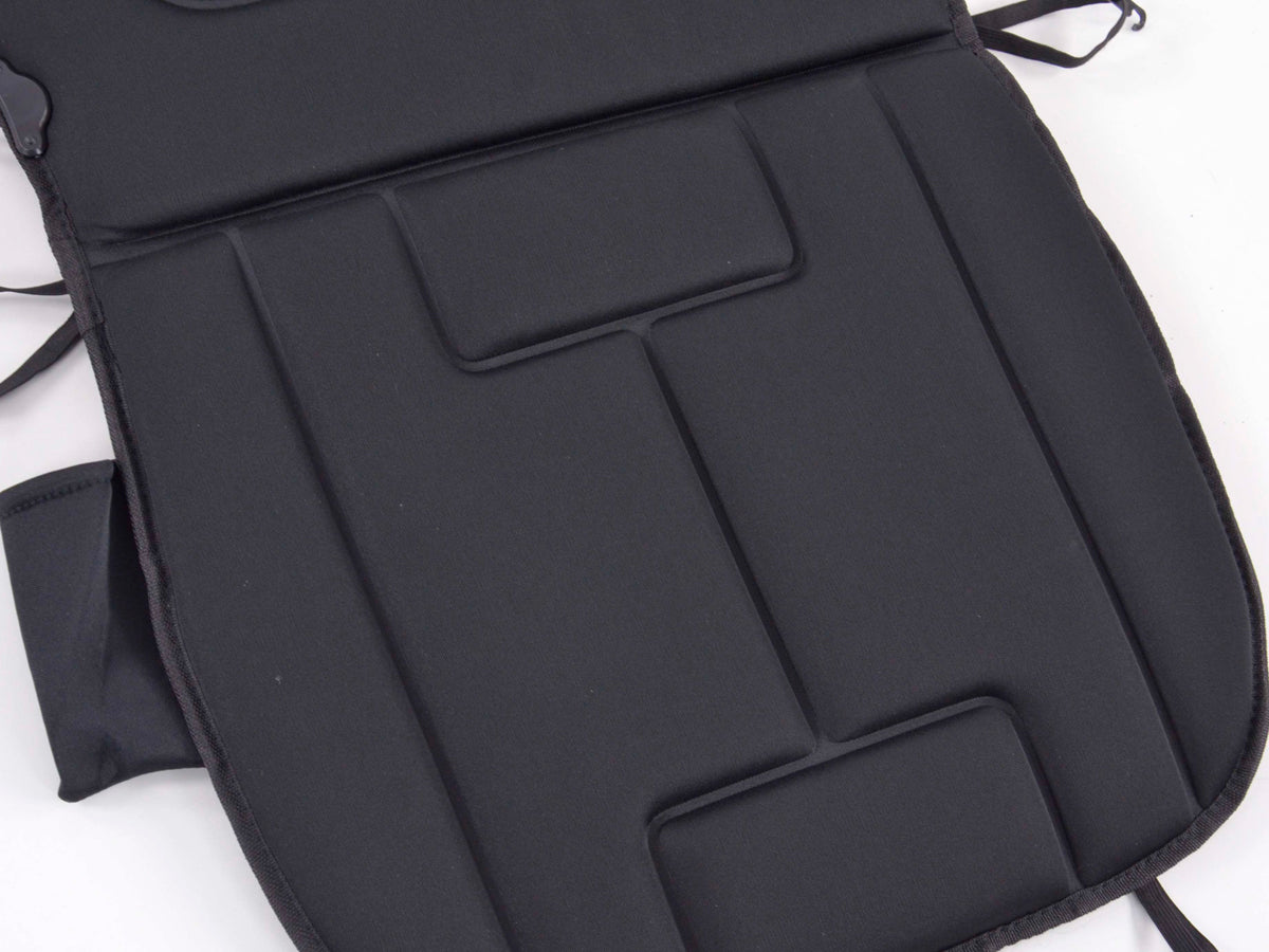 Sitzauflage mit Sitzheizung und Massagefunktion schwarz