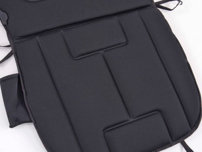 Sitzauflage mit Sitzheizung und Massagefunktion schwarz