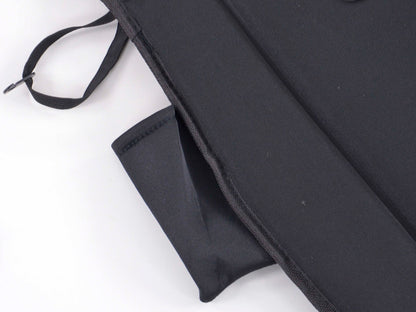 Sitzauflage mit Sitzheizung und Massagefunktion schwarz