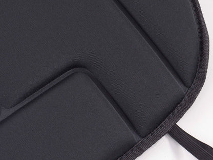 Sitzauflage mit Sitzheizung und Massagefunktion schwarz