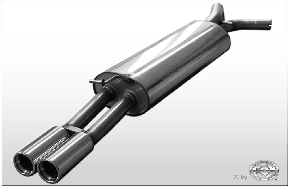 FOX VW Bora 1J/ Bora Variant 1J Endschalldämpfer - 2x76 Typ 13