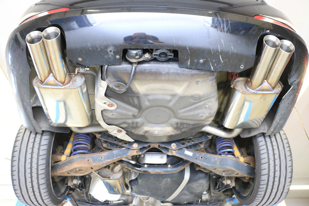 FOX Skoda Octavia Typ 1Z inkl. Facelift Endschalldämpfer rechts/links - 2x76 Typ 25 rechts/links