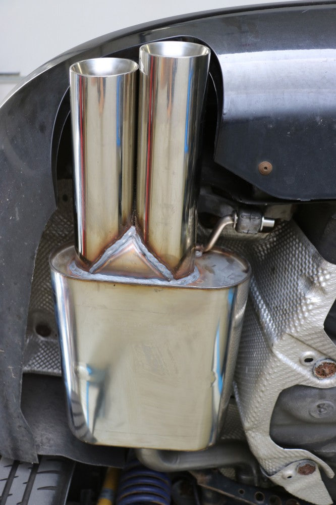 FOX Skoda Octavia Typ 1Z inkl. Facelift Endschalldämpfer rechts/links - 2x76 Typ 25 rechts/links