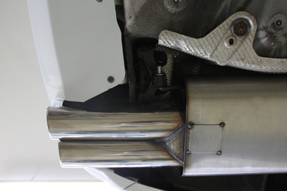 FOX Skoda Superb 3T Frontantrieb Endschalldämpfer rechts/links - 2x80 Typ 16 rechts/links