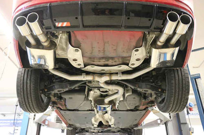 FOX Skoda Superb III 3V 4x4 Endschalldämpfer rechts/links mit Abgasklappen - 2x90 Typ 16 rechts/links