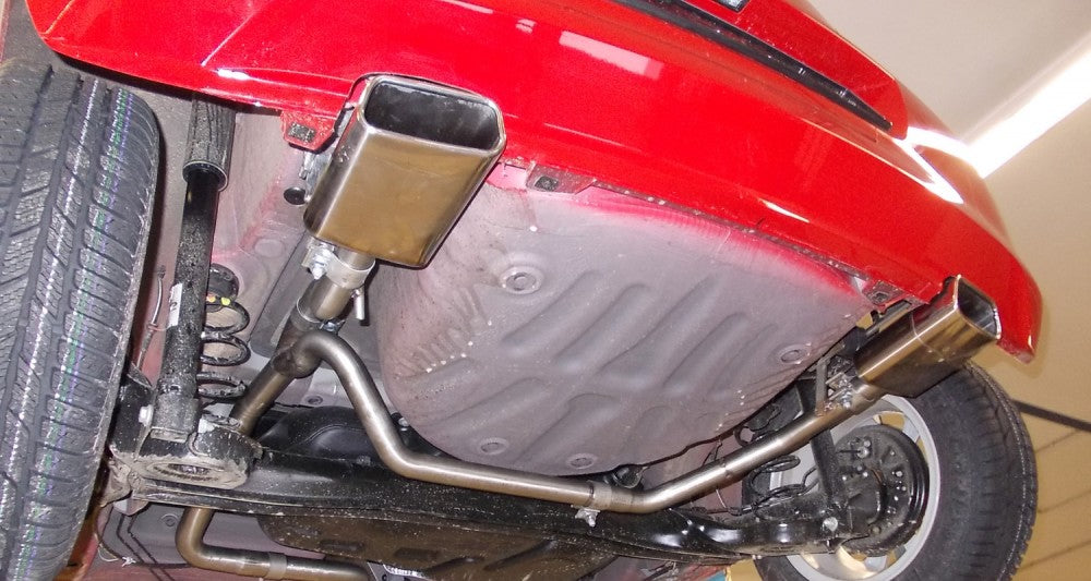 FOX Seat Mii/ Skoda Citigo/ VW UP Endrohrsystem rechts/links passend auf originalen oder FOX-Endschalldämpfer   - 145x65 Typ 59 rechts/links