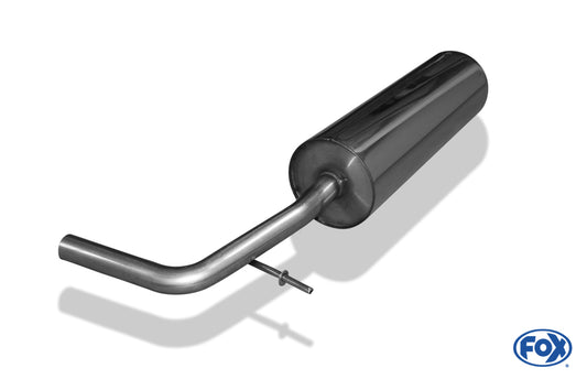 FOX Seat Mii/ Skoda Citigo/ VW UP Endschalldämpfer