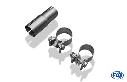 FOX Seat Mii/ Skoda Citigo/ VW UP Endschalldämpfer