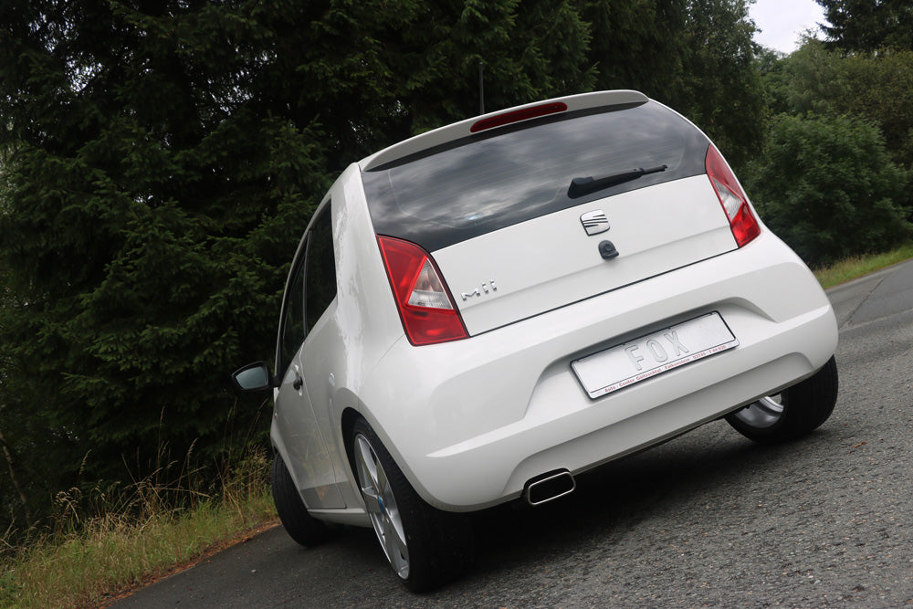 FOX Seat Mii/ Skoda Citigo/ VW UP Endrohrsystem links passend auf originalen oder FOX-Endschalldämpfer - 145x60 Typ 59 links