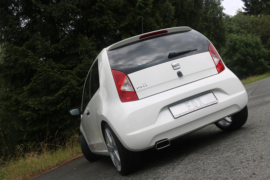 FOX Seat Mii/ Skoda Citigo/ VW UP Endrohrsystem links passend auf originalen oder FOX-Endschalldämpfer - 145x60 Typ 59 links