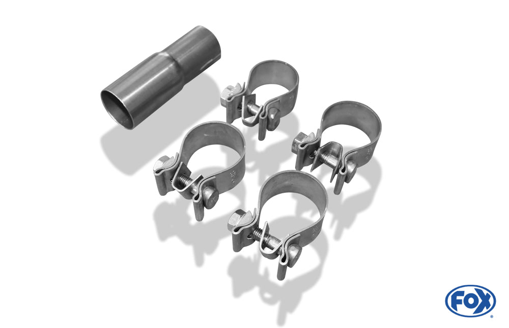 FOX Seat Mii/ Skoda Citigo/ VW UP Endrohrsystem links passend auf originalen oder FOX-Endschalldämpfer - 145x60 Typ 59 links