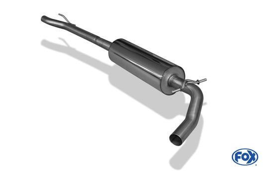FOX Skoda Rapid 1,4l Vorschalldämpfer