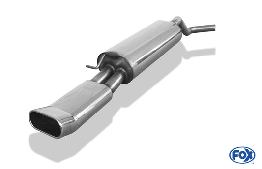 FOX Skoda Rapid Limousine Endschalldämpfer - 160x80 Typ 56