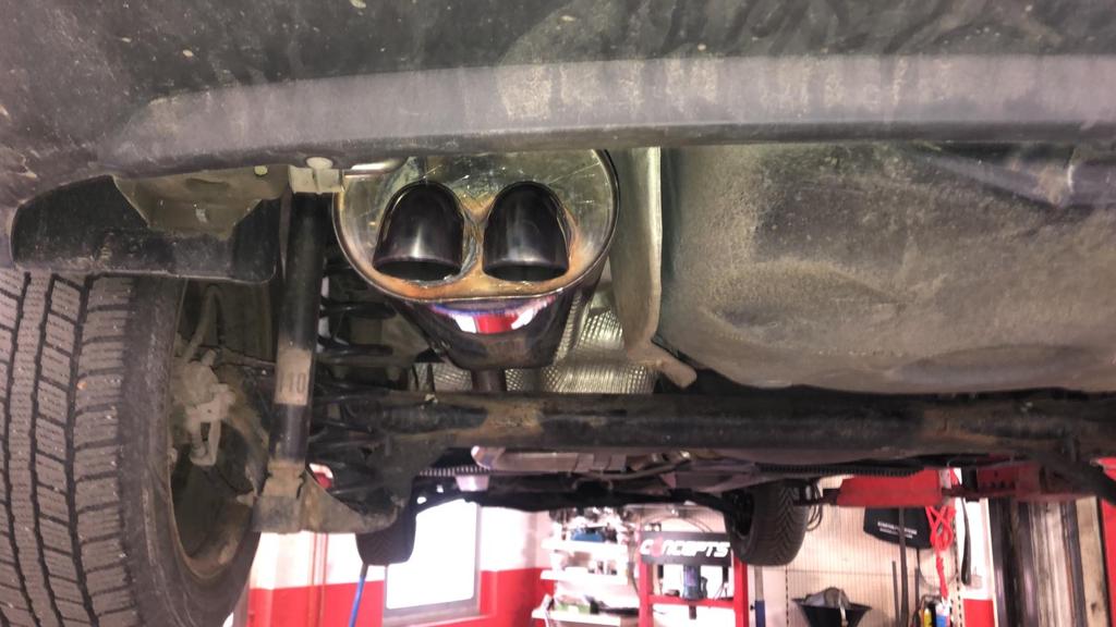 FOX Skoda Rapid Limousine Endschalldämpfer - 2x55 Typ 26