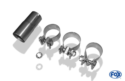 FOX Skoda Rapid Limousine Endschalldämpfer - 2x55 Typ 26