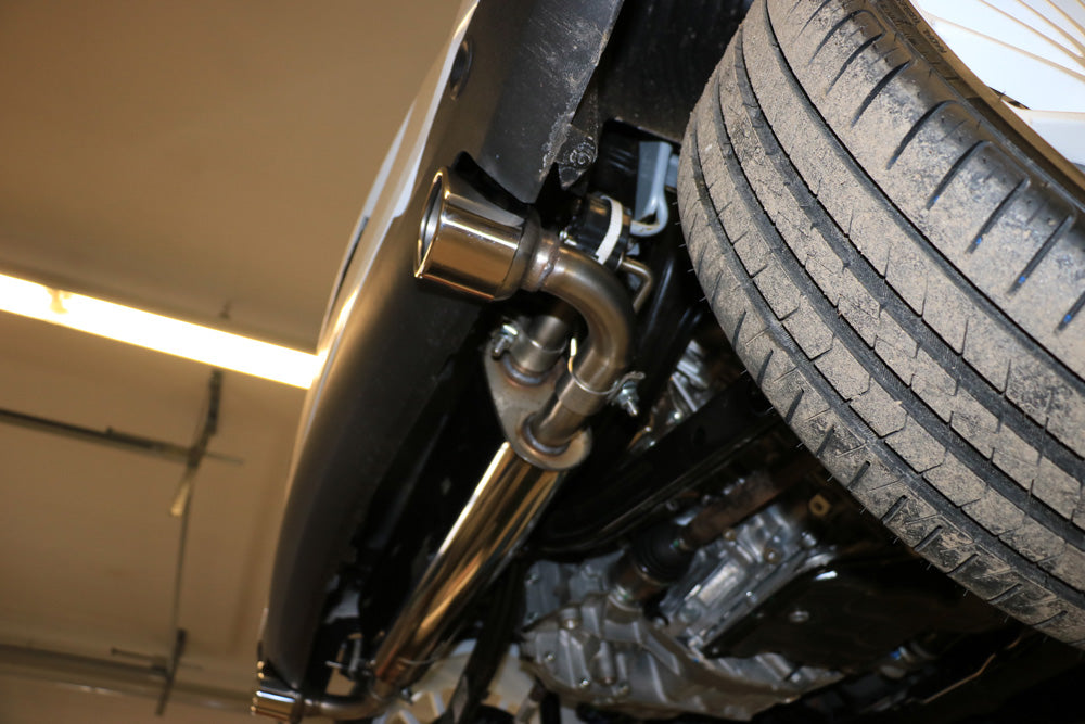 FOX Smart Forfour 453 Endschalldämpfer quer Ausgang rechts/links inkl. Flexstück - 78x75 Typ 70 rechts/links