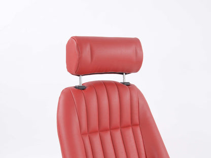 FK Oldtimersitze Auto Vollschalensitze Set Classic 2 Kunstleder rot mit Kopfstütze
